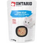 Ontario Soup Cat Tuna with vegetables 40 g – Sleviste.cz