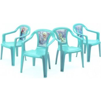 Progarden Zahradní plastová židlička BABY DISNEY modrá Frozen