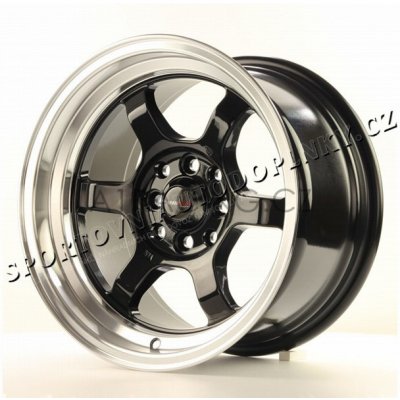 Japan Racing JR12 8,5x15 4x100/114,3 ET13 glossblack – Hledejceny.cz