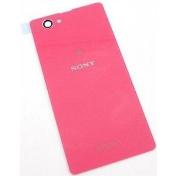 Kryt Sony Xperia Z1 mini/compact D5503 zadní + lepítka růžový
