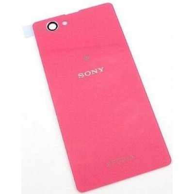Kryt Sony Xperia Z1 mini/compact D5503 zadní + lepítka růžový – Zboží Mobilmania