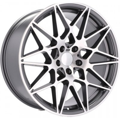 Racing Line B5167 9,5x18 5x120 ET40 graphite polished – Hledejceny.cz