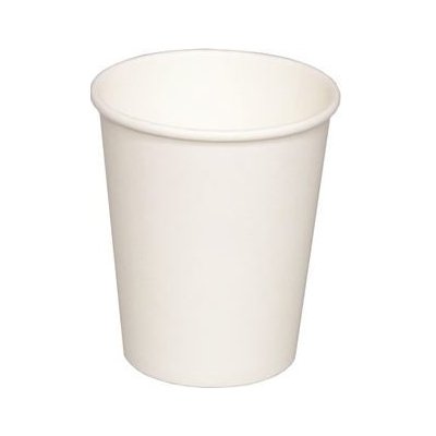 Velkoobchodplus Jednorázové kelímky na kávu papírové, bílé – Zboží Dáma