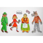 Marionetino Červená Karkulka loutky loutky pro děti – Zbozi.Blesk.cz