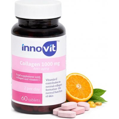 Innovit Kolagenové tablety s vitaminem C 60 tablet – Hledejceny.cz