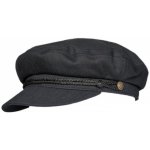 KRUMLOVANKA Černá námořnická kapitánka-Fisherman style Herrigbone Ba-33443160-500 – Zboží Dáma