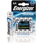 Energizer Ultimate AA 1.5V, 4ks, ENLITHIUMAAP4 – Zbozi.Blesk.cz