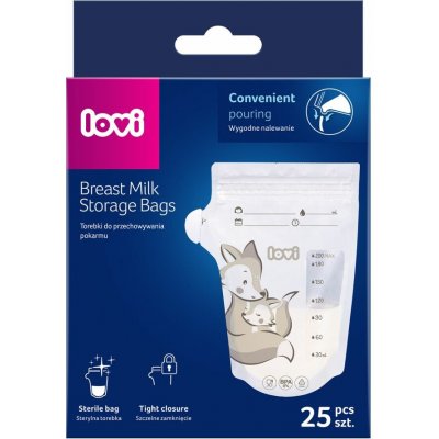 LOVI sáčky k uchování odsátého mateřského mléka 25 ks Buddy Bear – Sleviste.cz