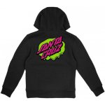 Santa Cruz Youth Slime Dot Hood Black – Zboží Mobilmania