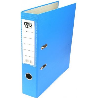 Auro Pořadač A4 plastový, 7, 5 cm páka PVC světle modrý – Sleviste.cz
