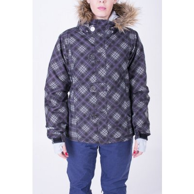 Betty Rides Lucky plaid nicole parka black plaid – Hledejceny.cz