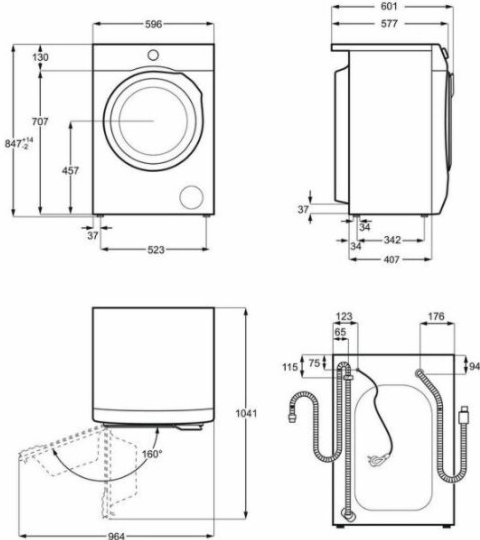 ELECTROLUX EW2F527WP