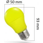 Wojnarowscy LED žárovka A50 E27/4,9W/230V žlutá WJ0347 – Zboží Živě