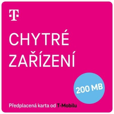 T-MOBILE SIM karta TWIST Chytré zařízení 200 MB + 150 Kč kredit – Zboží Mobilmania