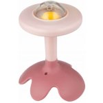 Canpol Babies senzorické chrastítko s kousátkem růžová – Hledejceny.cz