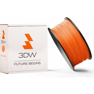 3DW - ABS 1,75mm oranž., 0,5 kg, tisk 220-250°C – Zboží Mobilmania