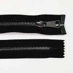 Kovový zip šíře 8mm, délka 18cm, tmavý nikl(nedělitelný) – Hledejceny.cz