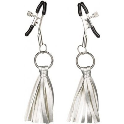 Skřipce na bravky CalExotics Playful Tassels Nipple Clamps silver California Exotic – Zboží Mobilmania