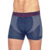 Boxerky, trenky, slipy, tanga Brubeck bezešvé boxerky fusion BX10780 modré tmavá