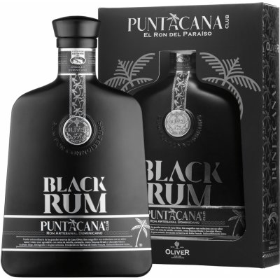Rum Puntacana Club Black 38% 0,7 l (karton) – Zboží Dáma