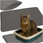 KIK KX4764 Voděodolná dvouvrstvá podložka pod kočičí záchůdek 40 x 60 cm – Sleviste.cz
