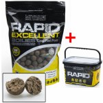 Mivardi Boilies Rapid Excellent Monster Crab 3,3kg 24mm + Kbelík na Krmení Rapid Box – Hledejceny.cz