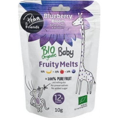 Petra & Friends Ovocné smoothie kousky sušené mrazem banán, jablko a borůvka BIO 10 g – Zboží Dáma