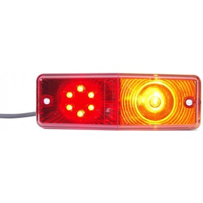 Was Sdružené zadní poziční světlo, 12V (24V), LED i žárovka, W072udž – Hledejceny.cz