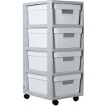 Curver Infinity 4 x 11 l bílý – Zbozi.Blesk.cz