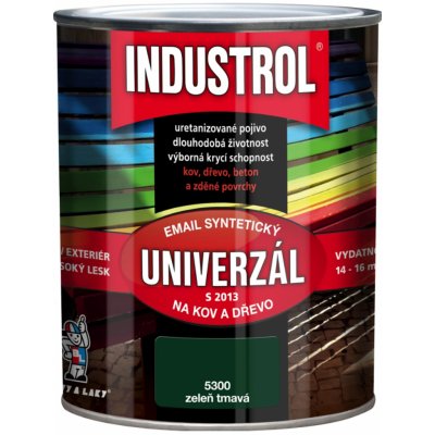Industrol Univerzal S2013 0,75 l zeleň tmavá – Zboží Mobilmania