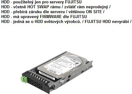 Fujitsu SSD SATA 6G 960GB Read-Int. 2.5\' H-P EP pro servery FUJITSU, PY-SS96NMD