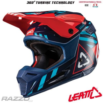 MX Leatt GPX 5.5 Composite V19.1 Ink blue 2019 – Zboží Dáma