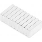 Neodymový deskový magnet 10 x 5 mm 10 ks KD11834 biela – Zboží Dáma