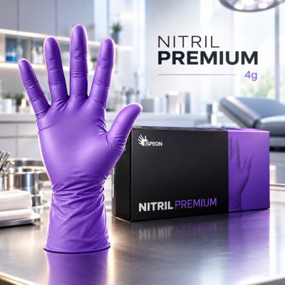 Espeon NITRIL PREMIUM3 nepudrované fialové 100 ks – Hledejceny.cz