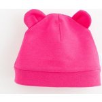 New Baby Kojenecká bavlněná čepička Kids tmavě růžová – Hledejceny.cz