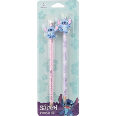 Colorino sada tužek Stitch Pastel 3 HB kulatá s pryží blistr 2 ks – Zboží Živě