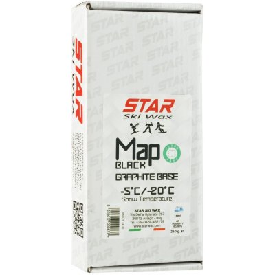 Star Ski Wax Map černá grafite base 250 g – Hledejceny.cz