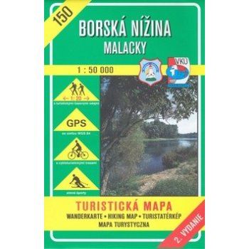 Borská nížina Malacky 1:50 000 150 Turistická mapa