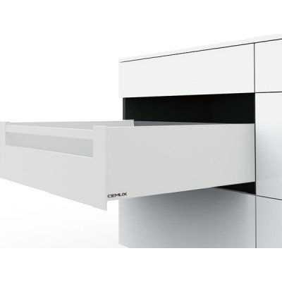 Cemux H Box SLIM vnitřní zásuvka bílá H167/400mm – Zboží Mobilmania