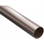 Gutta Aqua okapový svod pvc 63 x 3000 mm hnědý – HobbyKompas.cz