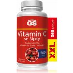 GS Vitamin C 500 mg se šípky 365 tablet – Hledejceny.cz