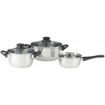 KHG Layla Sada nádobí nerezová ocel 3 kusy – Hledejceny.cz