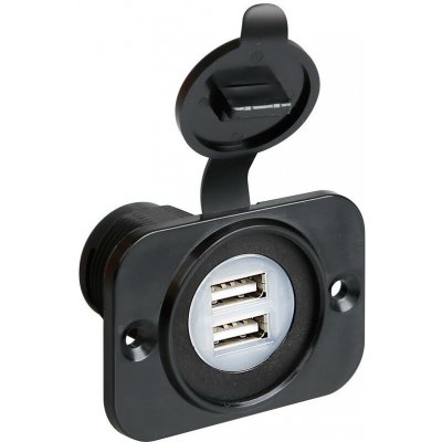 Lampa Vestavná nabíječka do auta 2x USB 2.1A, EXT-8 – Sleviste.cz