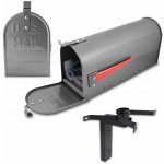 Poštovní schránka americká Bituxx šedá – Zboží Mobilmania