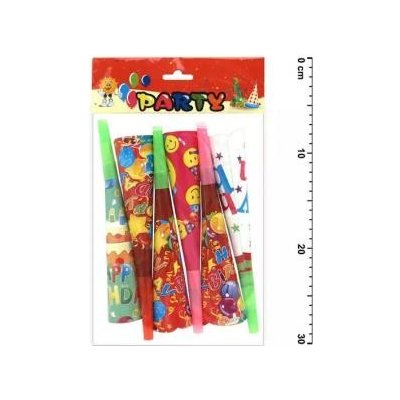 MFP Trumpetka papírová 19cm mix ME121 6ks – Zboží Dáma
