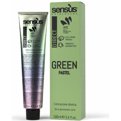 Sensus Direct Pastel Přímý Pigment Pastelový GREEN 100 ml