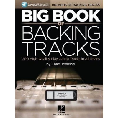 Big Book Of Backing Tracks 200 High-Quality Play-Along Tracks In All Styles noty na kytaru + audio – Zboží Mobilmania