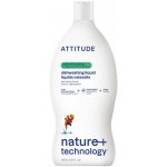 Attitude prostředek na mytí nádobí s vůní zeleného jablka a bazalky 700 ml – Zboží Dáma