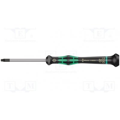 WERA 05118054001 Šroubovák; Torx® se zajištěním; precizní; T20H; Kraftform Micro – Zboží Mobilmania