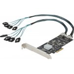 8 PORT SATA 6GBPS PCIE CARD . – Hledejceny.cz